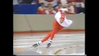 Winter Olympic Games Calgary 1988  500 m Gulyayev  Bae [upl. by Sethrida]