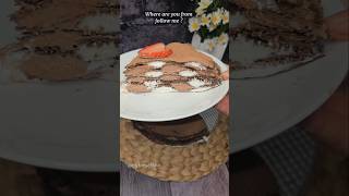 Crepe cake A new style and look of a delicious dessert food recipe cake crepe cooking yummy [upl. by Dibb]