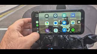 Motorcycle CarPlay Navigation Lamtto RC15 Review amp Demo [upl. by Oca]