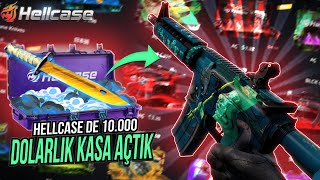 HELLCASE DE 10000 DOLARLIK KASA AÇTIK 😱 CSGO KASA AÇILIMI PROMO CODE [upl. by Clementas853]