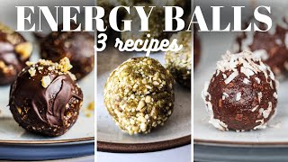 EASY Energy Balls with Dates  5 Ingredients Only  Bit Healthier [upl. by Nedap]