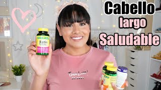 Las mejores vitaminas para tener un cabello largo y saludable  cuidado del cabello [upl. by Yrrek208]