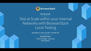 Webinar Test at scale within your internal networks [upl. by Tami]