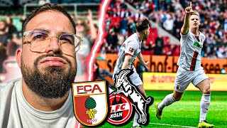 KÖLN STOPPT SIEGESSERIE VOM FCA 🔥😱 FC Augsburg Vs FC Köln  Stadionvlog [upl. by Enomad145]