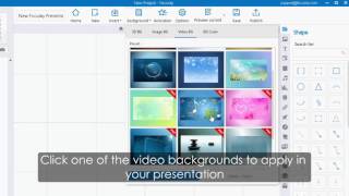 Focusky Tutorial Custom the Image and Video Background of Your Presentation [upl. by Nomael]