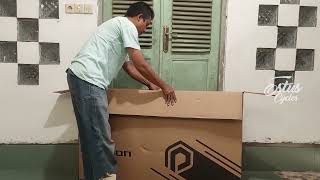 Polygon Lovina City Bike 26 Cream  Unboxing  Estus Cycles [upl. by Yr449]