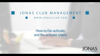 Administration  How to Deactivate and Reactivate Users [upl. by Garbe969]