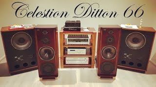 Celestion Ditton 66 amp Marantz 2325 [upl. by Orrocos]