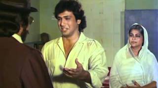 Govinda Crying In Kader Khans Arms  Dariya Dil  Bollywood Movie [upl. by Notnats]