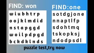 observation puzzle test [upl. by Aneelahs]