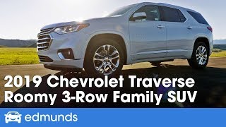 2019 Chevrolet Traverse Review A Roomy 3Row Family SUV [upl. by Flodur7]