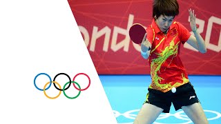 Table Tennis Womens Team Semi Finals  China v Korea Highlights  London 2012 Olympics [upl. by Tybie]