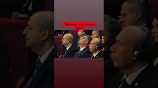 Ciolacu sa plictisit la discursul lui Iohannis de la Ateneul Roman [upl. by Einra]