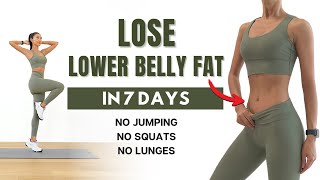 LOSE LOWER BELLY FAT in 7 Days🔥30 MIN Nonstop Standing Abs Workout  No Squat No Lunge No Jumping [upl. by Roux]