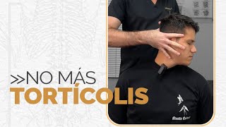 ¿Qué es la tortícolis quiropráctico tortícolis torticollis salud lima columnavertebral [upl. by Nomit]