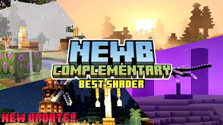 Best Shader For Mcpe Patch latest with download link🔥 • less lagg • Aurora Night [upl. by Ettezoj]