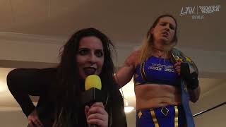 WOMENS WRESTLING Eris Spiral vs Taylor OneShot  LTW Shamrock Slam  Degenerate Media [upl. by Nariko]