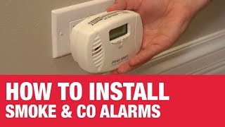 How to Install Smoke Alarms amp CO Alarms  Ace Hardware [upl. by Bertrando70]