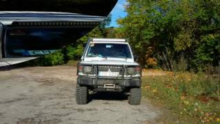 Mitsubishi Pajero 4x4 OffRoad 1988 25td MK1 1st Generation [upl. by Ochs]