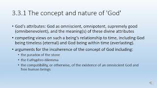 AQA Philosophy A level Metaphysics of God aka Philosophy of Religion paper 2 revision [upl. by Adelle]