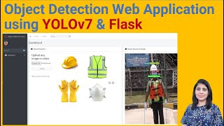 Object Detection Using YOLOv7 and Flask  Object Detection Web Application [upl. by Hapte]