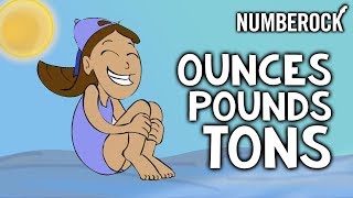 Ounces  Pounds amp Tons Song ★ Customary Units of Measurement [upl. by Dusty846]