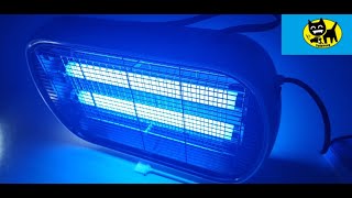 Bright Lights No Bites BUZBUG Bug Zapper Review [upl. by Attemaj993]