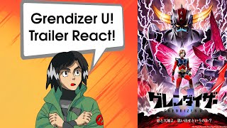 GRENDIZER U  PROJECT G  TRAILER REACT  2024 REBOOT [upl. by Carrillo364]