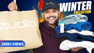 BEST ZUDIO HoodieSweatshirtShacket for Winter Men 🔥 Zudio Haul Review 2024  ONE CHANCE [upl. by Noteek]