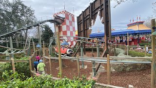 The Barnstormer Full Experience 1080p POV Magic Kingdom Walt Disney World 2024 [upl. by Yesor]