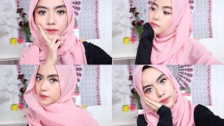 Simple Hijab Tutorial Menutup Dada  Shafira Eden [upl. by Arjan]