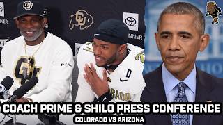 Coach Prime amp Shilo Sanders RESPOND to Obama After BIG Win vs Arizona [upl. by Inessa]