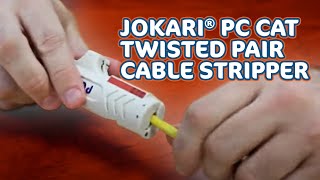 Jokari® PC CAT Twisted Pair Cable Stripper [upl. by Hael]