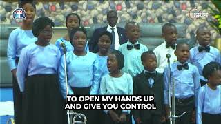 CHILDREN CHOIR  I GIVE YOU CONTROL [upl. by Anaujit401]