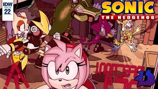 Sonic the Hedgehog IDW  Issue 22 Dub [upl. by Uwkuhceki794]