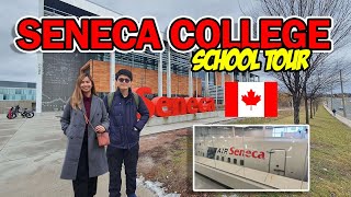 Seneca Newnham College School Tour  International Student in Canada Vlog5 [upl. by Jaenicke]