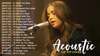 Acoustic 2024  The Best Acoustic Songs Cover of All Time 2024  Best Acoustic Songs Collection0 [upl. by Ailama]