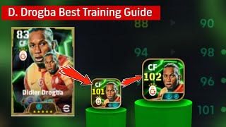 102 rated Didier Drogba Best Training Guide in eFootball 2025How to Train Free D Drogba in Pes25 [upl. by Latif]