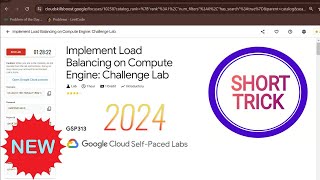 Implement Load Balancing on Compute Engine Challenge Lab  2024  GSP313 qwiklabsarcade2024 [upl. by Blackmore]