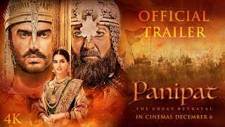 Panipat  Official Trailer Sanjay Dutt Arjun Kapoor Kriti SanonAshutosh GowarikerIn Cinema Now [upl. by Dnomad]