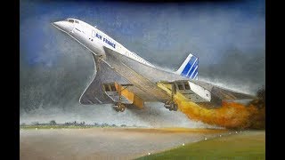 Air Crash  Air France Flight 4590 Concorde Disaster Paris France [upl. by Harrell]