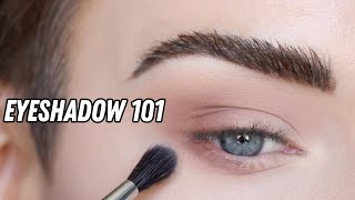 HOW TO APPLY EYESHADOW  Tips amp Tricks for Simple Eye Makeup [upl. by Deeyn]