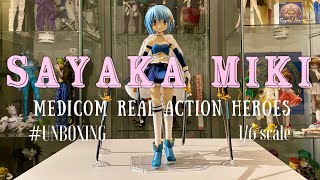 SAYAKA MIKI 美樹 さやか 💙 – Puella Magi Madoka Magica – Medicom RAH – 16 scale action figure [upl. by Ajnotal]