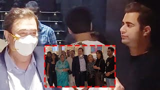 Rajiv Kapoor की फिल्म Toolsidas Junior Special Screening में Kapoor Family के साथ दिखे Rajiv Adati [upl. by Rudin910]