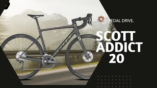 Scott Addict 20 2022 walk around and bike specs in short [upl. by Franza]