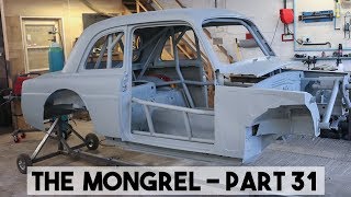 THE MONGREL GETS SHOT BLASTED MX5 MIATA  1959 FORD BODY [upl. by Almeria]