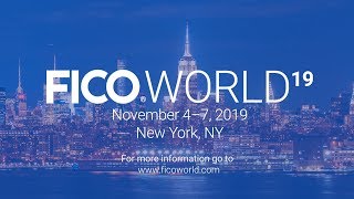 FICO World 2019  Better Decisions with AI [upl. by Ibrab543]