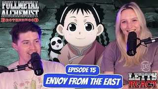 ALKAHESTRY IS AMAZING  Full Metal Alchemist Brotherhood Reaction  Ep 15 quotEnvoy from the Eastquot [upl. by Eimam787]