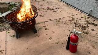 How to Discharge a CO2 Fire Extinguisher [upl. by Erbe805]