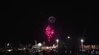 Caraquet City in Canada New Brunswick Fireworks 2024 August 11 [upl. by Jone]